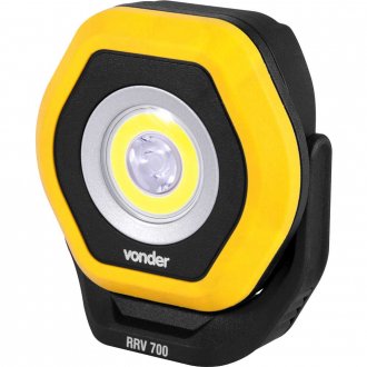 Refletor recarreg�vel, LED COB 700 lm, RRV 700 VONDER