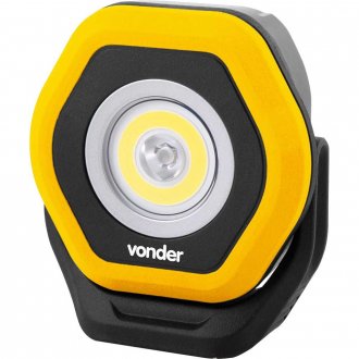 Refletor recarreg�vel, LED COB 1.400 lm, RRV 1400 VONDER