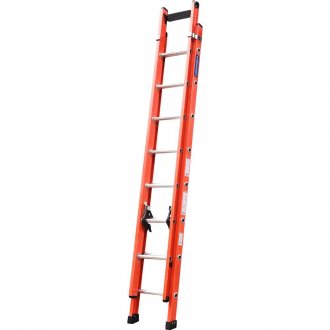 Escada extens�vel em fibra de vidro, 13 degraus de alum�nio, 2,75 m x 4,2 m, EFV-13, COGUMELO