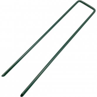 Grampo de fixa��o para grama sint�tica decorativa, 15,0 cm, com 20 pe�as, VONDER