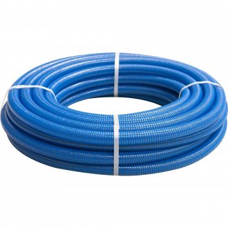 Mangueira PVC de suc��o azul 1