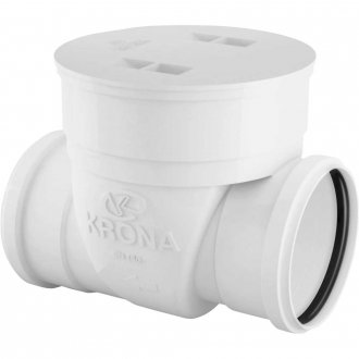 V�lvula de reten��o para esgoto, DN 150, 669, KRONA