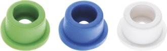 Redutor vaz�o 3 pe�as pl�stico 2,5 mm, 4 mm e 5,5 mm 172507, BLUKIT