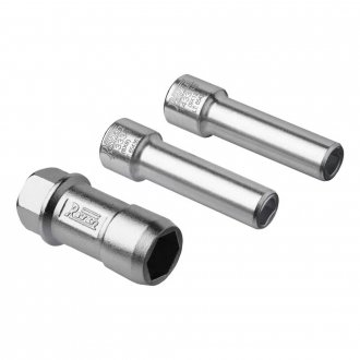 Chave soquete vazado de 19,0 mm e dois adaptadores, 143338, RAVEN