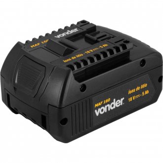Bateria �ons de l�tio, 18 V, 5 Ah, para M�quina para Arquear Fita MAF 160 e MAF 190 VONDER
