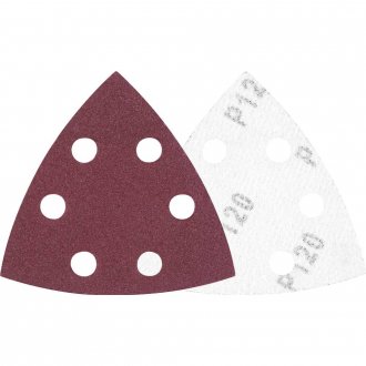 Lixa triangular com costado em pluma, gr�o 120, para lixadeira multifun��o, VONDER