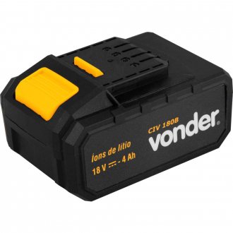 Bateria 18 V, �ons de l�tio, 4 A.h, para CIV 180B, VONDER