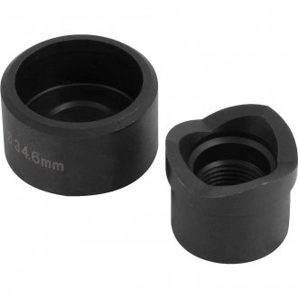 Matriz para fura��o 34,6 mm, para furador de chapas hidr�ulico, FCV 035, VONDER