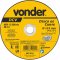 Disco de corte 115 mm x 1,6 mm x 22,23 mm, DCV, VONDER