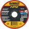 Disco de corte 115 mm x 1,6 mm x 22,23 mm, DW84402 HP2 DEWALT