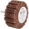 Roda com haste para remo��o e acabamento, 80 mm x 35 mm, gr�o 100, VONDER