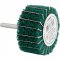 Roda com haste para remo��o e acabamento, 60 mm x 30 mm, gr�o 180, VONDER