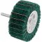 Roda com haste para remo��o e acabamento, 80 mm x 35 mm, gr�o 180, VONDER