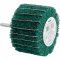 Roda com haste para remo��o e acabamento, 80 mm x 50 mm, gr�o 180, VONDER