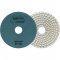 Disco de lixa diamantado flex�vel, com costado em pluma, 100 mm, gr�o 100, Brilho D'�gua, NORTON