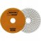 Disco de lixa diamantado flex�vel, com costado em pluma, 100 mm, gr�o 200, Brilho D'�gua, NORTON