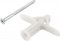 Parafuso madeira phillips, 4,2 mm x 55,0 mm, com bucha de nylon FLY4, VONDER