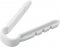 Abra�adeira grampo, 6 mm, branca, com 8 pe�as, VONDER