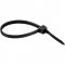 Abra�adeira de nylon, preta, 100 mm x 2,5 mm, com 20 pe�as, VONDER