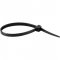 Abra�adeira de nylon, preta, 140 mm x 3,6 mm, com 20 pe�as, VONDER