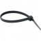 Abra�adeira de nylon, preta, 140 mm x 3,6 mm, com 100 pe�as, VONDER