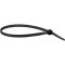 Abra�adeira de nylon, preta, 140 mm x 2,5 mm, com 100 pe�as, VONDER