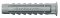 Bucha de nylon para fixa��o 6 mm, SX 6, caixa com 100 pe�as, FISCHER