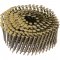 Prego coil liso, 2,1 mm x 45 mm, zincado, carretel com 300 unidades, para o pregador PP 550, VONDER