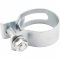 Abra�adeira para mangote, a�o carbono, largura 32 mm, AM 39 mm   47 mm, com 2 pe�as, VONDER