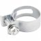 Abra�adeira para mangote, a�o carbono, largura 32 mm, AM 67 mm   75 mm, com 2 pe�as, VONDER