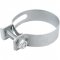 Abra�adeira para mangote, a�o carbono, largura 32 mm, AM 86 mm   94 mm, com 2 pe�as, VONDER