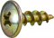 Parafuso madeira chipboard, cabe�a flangeada, fenda cruzada/phillips, 3,5 mm x 12 mm, VONDER
