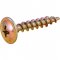 Parafuso madeira chipboard, cabe�a flangeada, fenda cruzada/phillips, 3,5 mm x 20 mm, VONDER