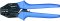 Alicate crimpador, para terminais pr� isolados, 0,50 mm� a 6,0 mm�, 091.960, GEDORE