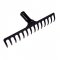 Ancinho curvo met�lico leve, 14 dentes, sem cabo, 77101144 TRAMONTINA