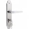 Fechadura externa, espelho em a�o inox, modelo 803/03, STAM