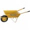 Carrinho de m�o com pneu e c�mara, ca�amba quadrada, chapa 24 (0,60 mm), HORBACH