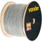 Cabo de a�o plastificado transparente, alma de fibra, 2,38 mm   3/32