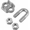 Clips para cabo de a�o 3/8