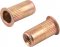Rebite de rosca em a�o carbono, rosca M3 x 8,8 mm, cabe�a pequena, VONDER