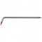 Riscador para chapas, 180 mm, com w�dia, ponta curva, 90 grau, 4018, OLPACAT