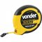 Trena longa com fita de a�o, caixa fechada em ABS, com 30 m x 12,5 mm, VONDER