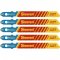 L�mina de serra tico-tico, cartela com 5 pe�as, BU224, STARRETT