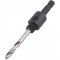 Suporte para serra copo de 14 mm a 30 mm, com broca piloto, haste de 11/32