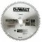 L�mina de serra circular com v�dea, para alum�nio, 305 mm x 30 mm x 80 dentes, DEWALT