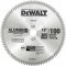 L�mina de serra circular com v�dea, para alum�nio, 305 mm x 25 mm x 100 dentes, DEWALT
