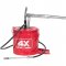Bomba manual para graxa, com reservat�rio para 7 kg, HL-7, HYDRONLUBZ