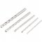 Jogo de brocas para concreto, com ponta de metal duro, 4 mm a 10 mm, com 5 pe�as, VONDER