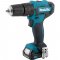 Parafusadeira/furadeira de impacto a bateria, 12 V, HP333DWYX3 MAKITA