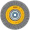 Escova circular de a�o, ondulada, 150 mm x 13 mm, furo 5/8